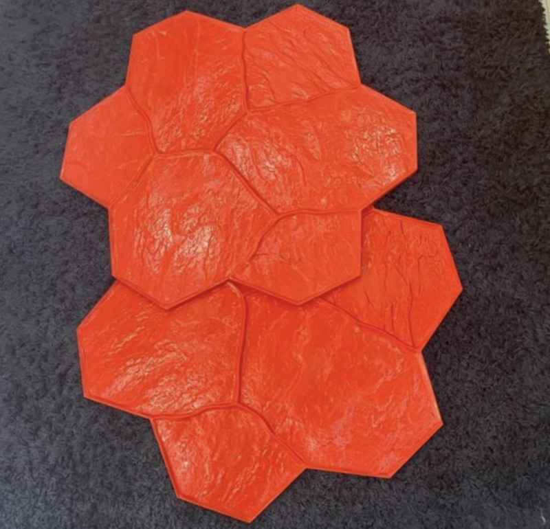 Stamp May Random stone design